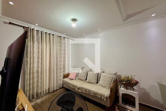 Sala de apartamento à venda com 3 quartos, 77m² em Jardim Novo Santo Amaro, São Paulo