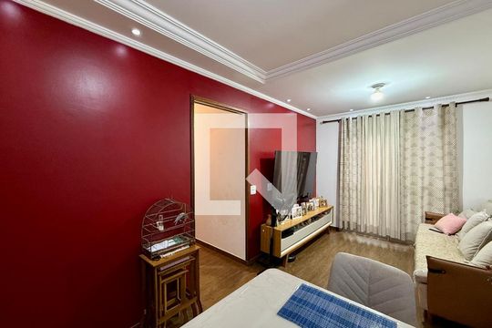 Sala de apartamento à venda com 3 quartos, 77m² em Jardim Novo Santo Amaro, São Paulo