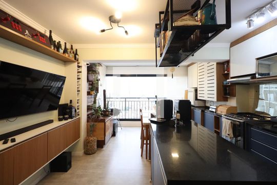Sala de apartamento à venda com 3 quartos, 66m² em Tatuapé, São Paulo