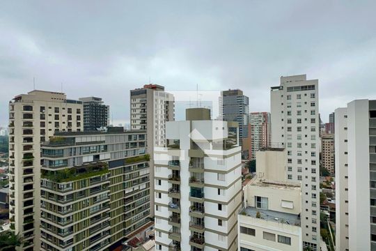 Vista da Varanda de apartamento para alugar com 4 quartos, 265m² em Pinheiros, São Paulo