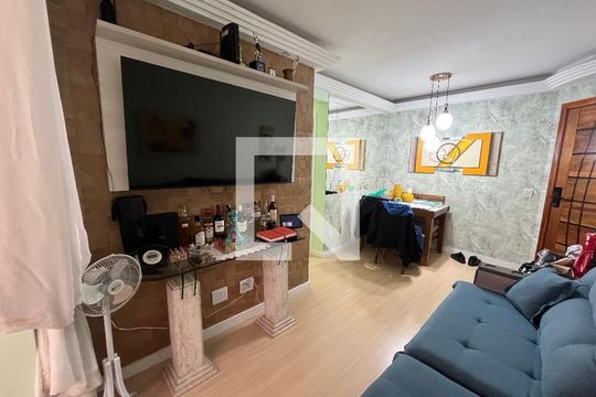 Sala de apartamento à venda com 2 quartos, 52m² em Sítio do Mandaqui, São Paulo