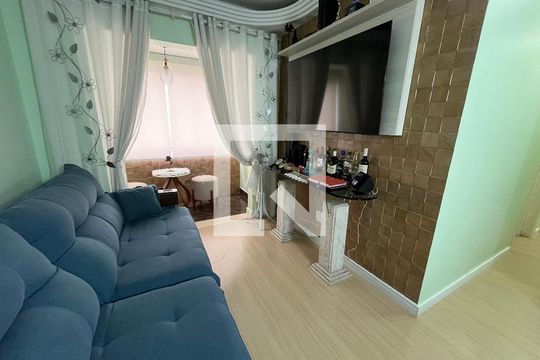 Sala de apartamento à venda com 2 quartos, 52m² em Sítio do Mandaqui, São Paulo