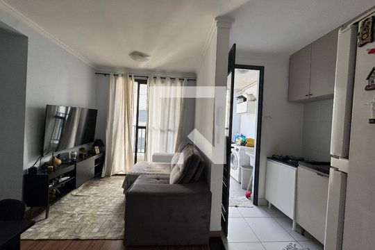 Sala/Cozinha de apartamento à venda com 2 quartos, 48m² em Centro, Osasco