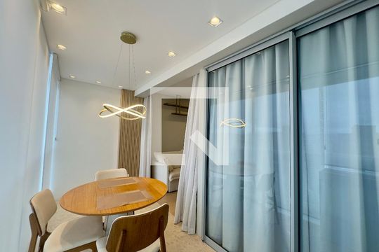 Varanda da Sala de kitnet/studio para alugar com 1 quarto, 39m² em Macedo, Guarulhos