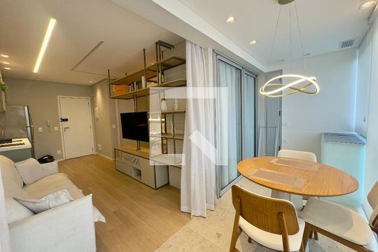 Varanda da Sala de kitnet/studio para alugar com 1 quarto, 39m² em Macedo, Guarulhos