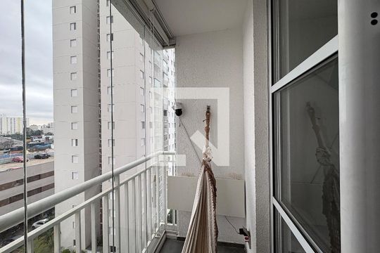 Varanda da Sala de apartamento à venda com 3 quartos, 66m² em Jardim Belaura, São Paulo