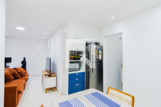 Sala de apartamento à venda com 2 quartos, 56m² em Parque Continental, Guarulhos