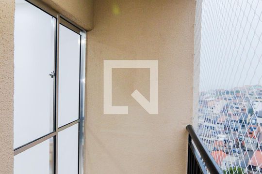 Varanda da Sala de apartamento à venda com 2 quartos, 56m² em Parque Continental, Guarulhos