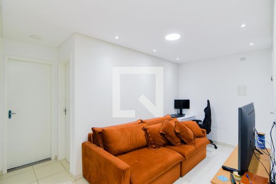 Sala de apartamento à venda com 2 quartos, 56m² em Parque Continental, Guarulhos
