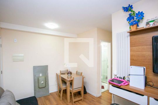 Sala de apartamento à venda com 2 quartos, 44m² em Jardim Concordia, Diadema
