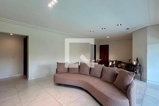 Sala  de apartamento à venda com 4 quartos, 181m² em Funcionários, Belo Horizonte