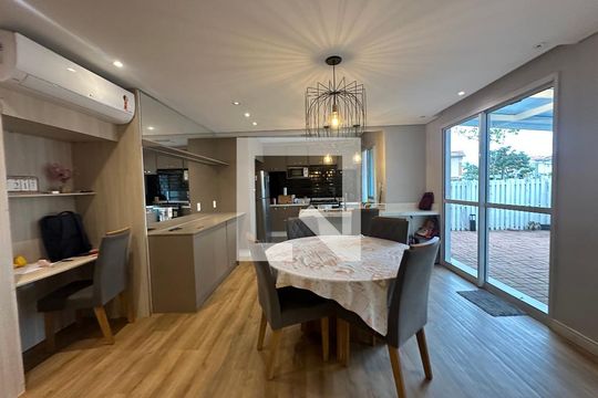 Sala de Jantar de casa de condomínio para alugar com 3 quartos, 147m² em Chácara do Solar Iii, Santana de Parnaíba