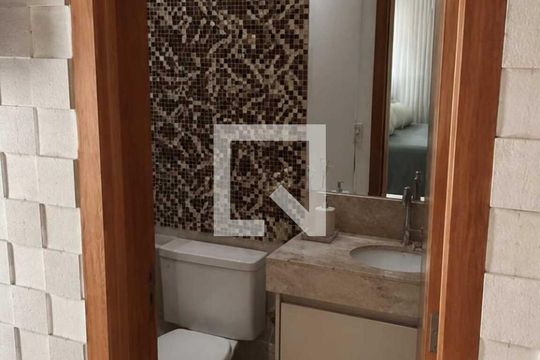 Banheiro de apartamento para alugar com 3 quartos, 104m² em Jardim Goiás, Goiânia