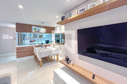 Sala de apartamento à venda com 3 quartos, 102m² em Parque São Jorge, São Paulo