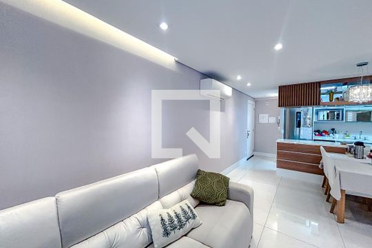 Sala de apartamento à venda com 3 quartos, 102m² em Parque São Jorge, São Paulo