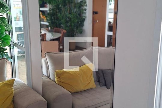 Sala de apartamento para alugar com 2 quartos, 107m² em Vila Lusitania, São Bernardo do Campo