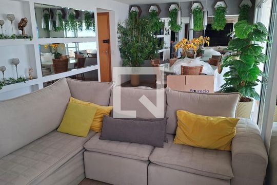 Sala de apartamento para alugar com 2 quartos, 107m² em Vila Lusitania, São Bernardo do Campo