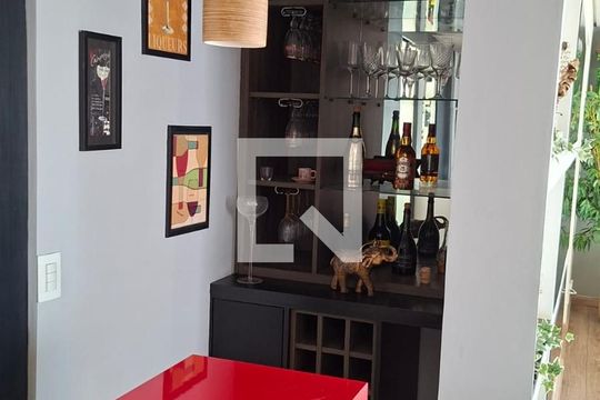 Sala de apartamento para alugar com 2 quartos, 107m² em Vila Lusitania, São Bernardo do Campo