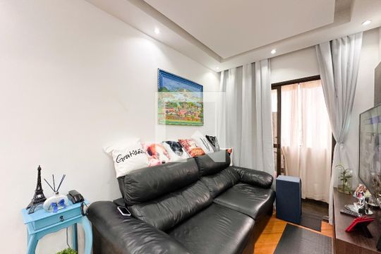 Sala de apartamento à venda com 3 quartos, 68m² em Nova Petrópolis, São Bernardo do Campo