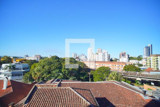 Vista da Suíte de apartamento à venda com 2 quartos, 73m² em Centro, São Leopoldo