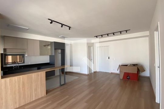 Sala - Cozinha de apartamento para alugar com 3 quartos, 123m² em Centro, Osasco