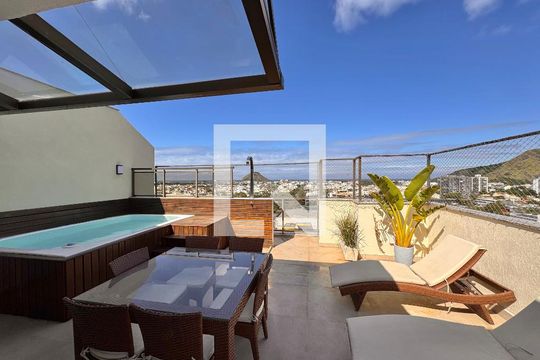 Varanda/Terraço de apartamento à venda com 2 quartos, 160m² em Recreio dos Bandeirantes, Rio de Janeiro
