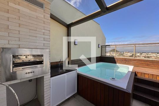Varanda/Terraço de apartamento à venda com 2 quartos, 160m² em Recreio dos Bandeirantes, Rio de Janeiro