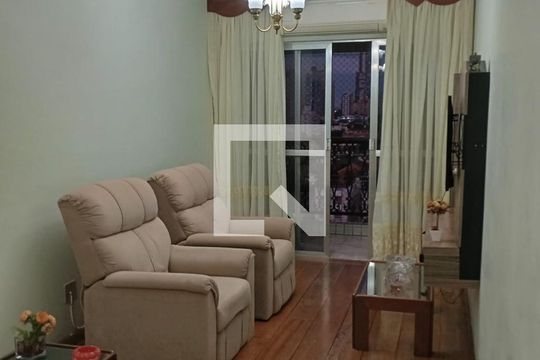 Sala  de apartamento para alugar com 2 quartos, 120m² em Campo Grande, Santos