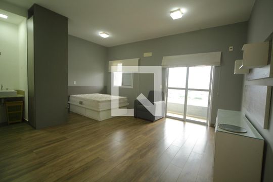 Sala/quarto  de kitnet/studio para alugar com 1 quarto, 45m² em Centro, São Bernardo do Campo