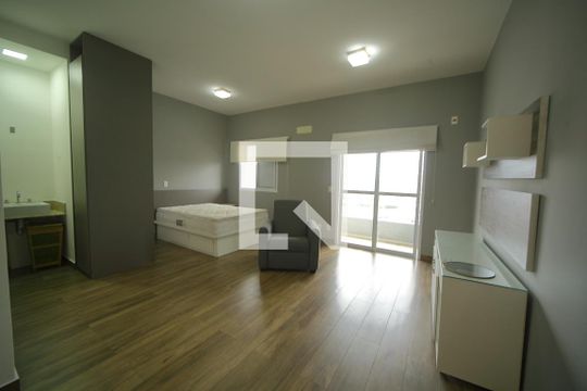  LOft - Sala/quarto  de kitnet/studio para alugar com 1 quarto, 45m² em Centro, São Bernardo do Campo