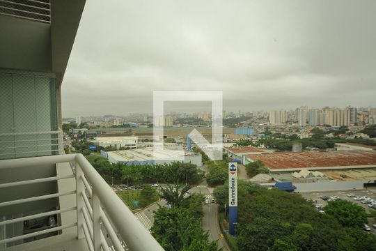 Sacada  de kitnet/studio para alugar com 1 quarto, 45m² em Centro, São Bernardo do Campo
