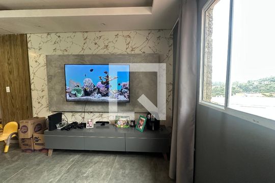 Sala 1 de casa para alugar com 3 quartos, 561m² em Chácara do Solar Ii (fazendinha), Santana de Parnaíba