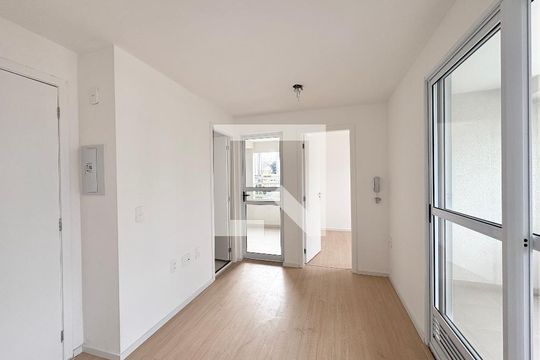 Sala/ Cozinha  de apartamento à venda com 1 quarto, 35m² em Vila Santa Delfina, São Paulo