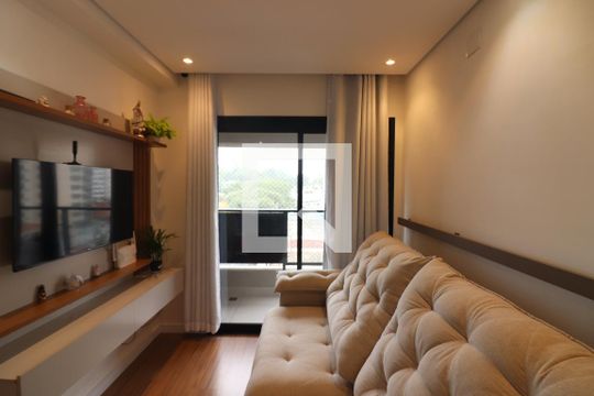 Sala  de apartamento à venda com 2 quartos, 52m² em Jardim do Mar, São Bernardo do Campo
