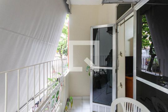 Varanda do Quarto 1 de apartamento à venda com 2 quartos, 75m² em Vila Isabel, Rio de Janeiro