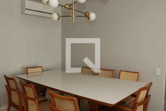 Sala de Jantar de apartamento à venda com 3 quartos, 100m² em Setor Marista, Goiânia