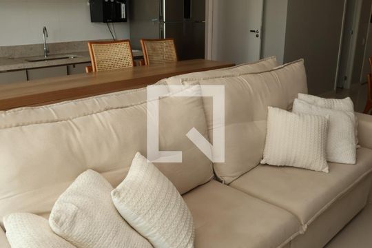 Sala de TV de apartamento à venda com 3 quartos, 100m² em Setor Marista, Goiânia
