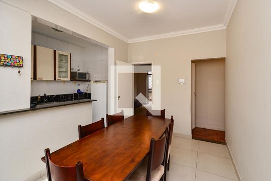 Sala de Jantar de apartamento para alugar com 3 quartos, 120m² em Funcionários, Belo Horizonte
