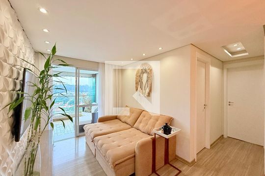 Sala de apartamento para alugar com 2 quartos, 68m² em Jardim Dom Bosco, São Paulo