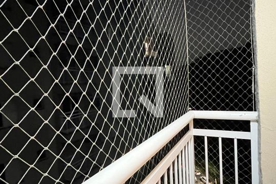 Varanda da Sala de apartamento para alugar com 2 quartos, 35m² em Morro Nova Cintra, Santos