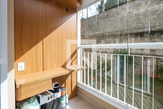 Varanda de apartamento à venda com 2 quartos, 50m² em Jardim Casablanca, São Paulo