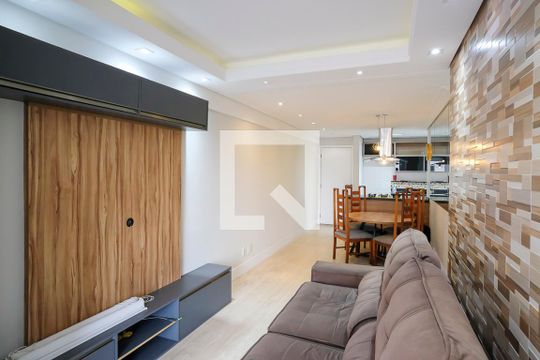 Sala de apartamento à venda com 2 quartos, 67m² em Fundacao, São Caetano do Sul