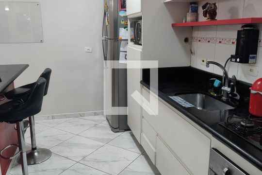 Cozinha de apartamento à venda com 2 quartos, 70m² em Vila América, Santo André
