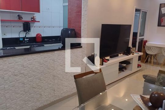Cozinha de apartamento à venda com 2 quartos, 70m² em Vila América, Santo André