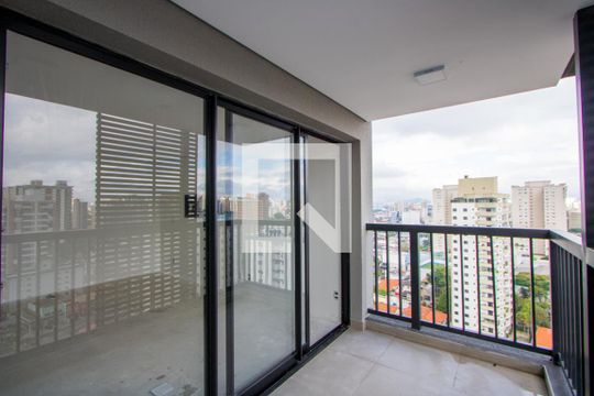 Varanda/Área de serviço de kitnet/studio à venda com 1 quarto, 30m² em Jardim, Santo André