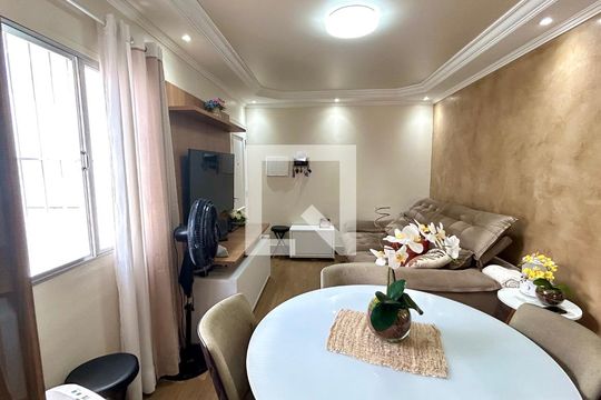 Sala de apartamento à venda com 3 quartos, 89m² em Jardim Santa Mena, Guarulhos
