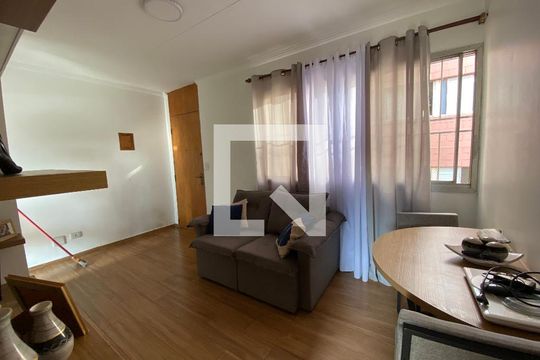 Sala de apartamento à venda com 2 quartos, 54m² em Jardim Boa Vista, São Paulo