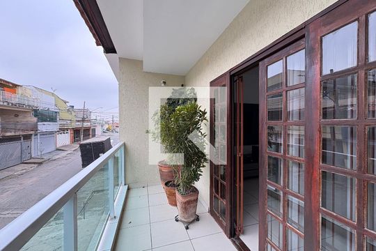 Varanda da Sala - Casa 1 de casa à venda com 5 quartos, 327m² em Vila Renato, São Paulo