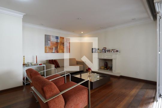 Sala de apartamento à venda com 3 quartos, 168m² em Real Parque, São Paulo