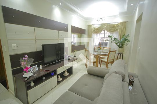 Sala de apartamento à venda com 2 quartos, 60m² em Jardim Atlantico, São Bernardo do Campo